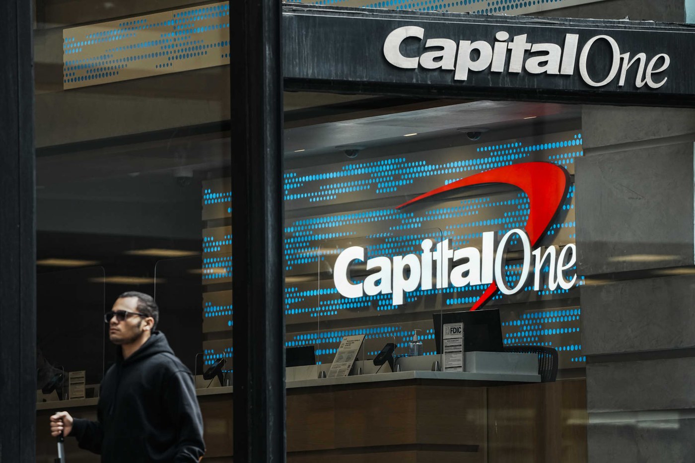 Capital One earnings were good enough but didn't answer the big question hanging over the stock