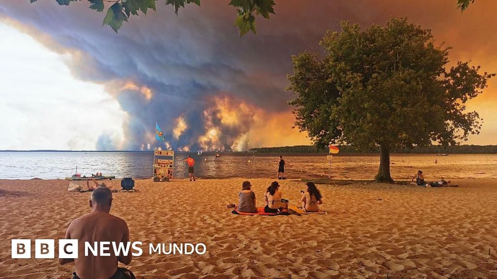 Qué es y cómo se forma una "nube de fuego", el peligroso fenómeno generado por los incendios en Francia