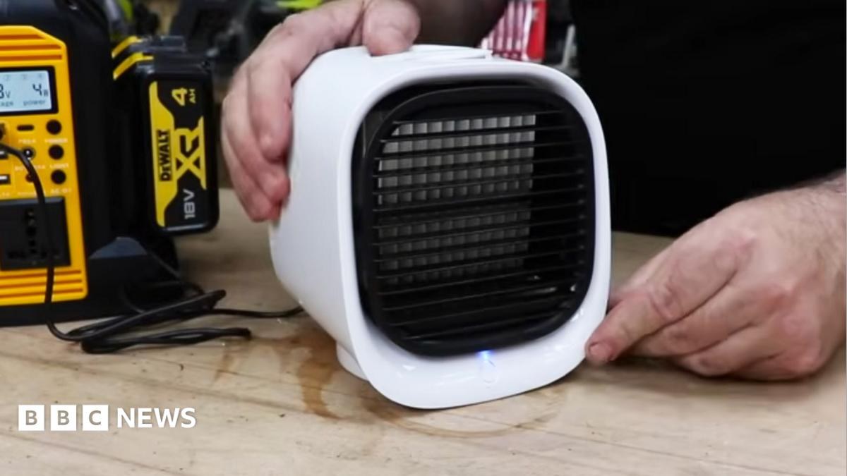 'Cool in 90 seconds' - the fake portable air conditioners sweeping the internet