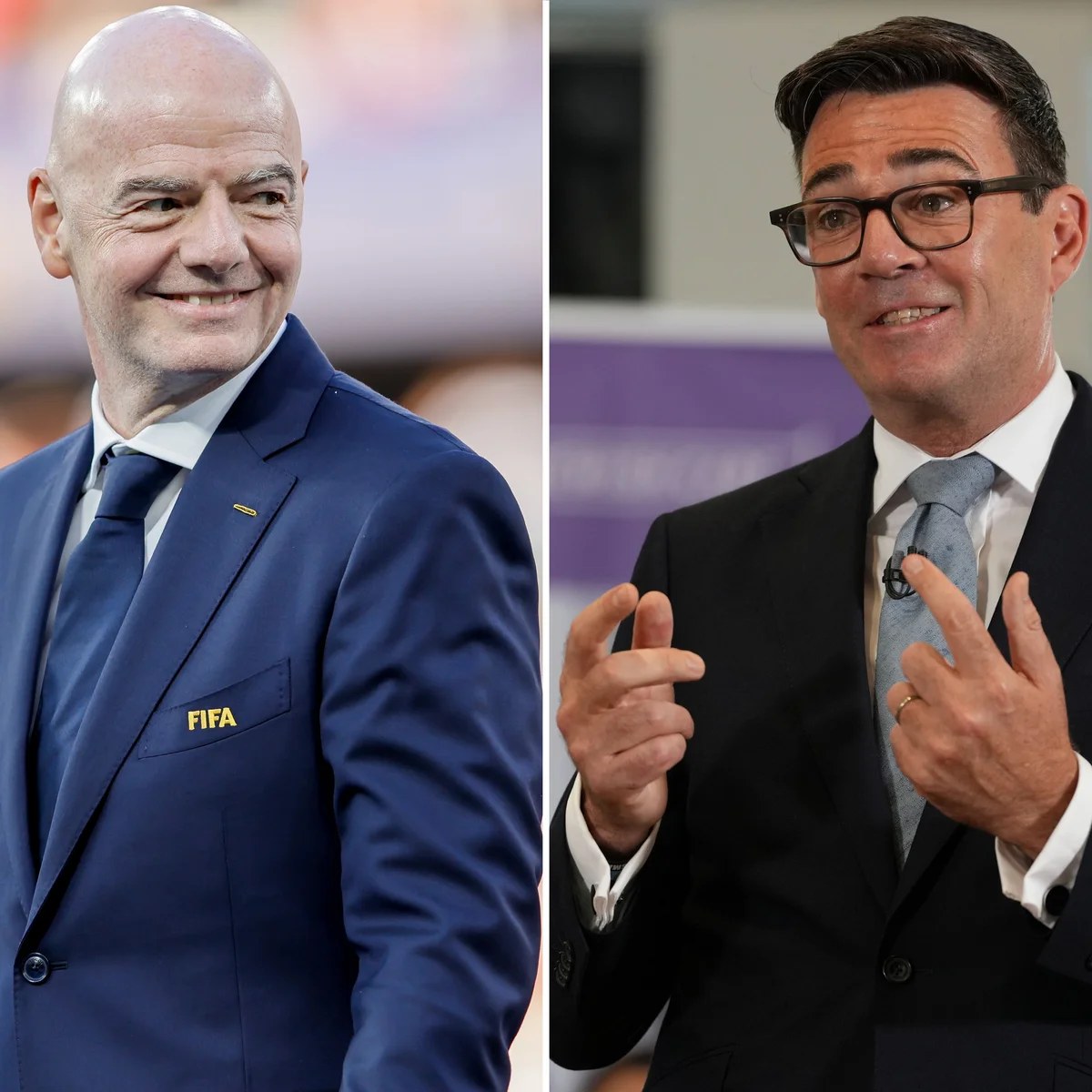 Andy Burnham calls on Infantino to resign over ‘outrageous’ World Cup plans