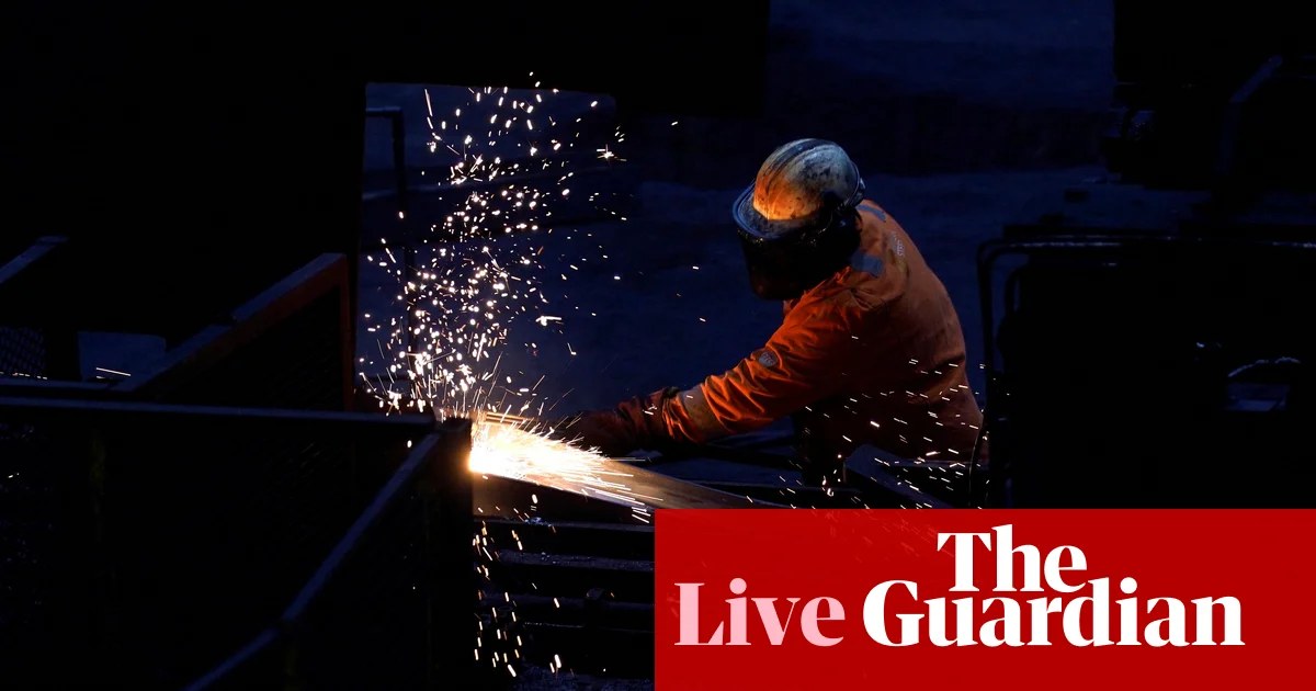 Government brings British Steel under public ownership; UK economy grows 0.1% in May – business live