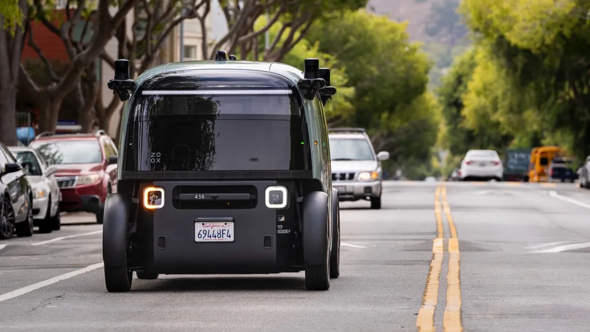 Zoox recalls self-driving cars because they may not detect smoke