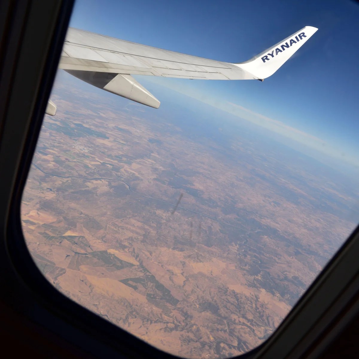 Ryanair passenger almost sucked out of shattered window during flight