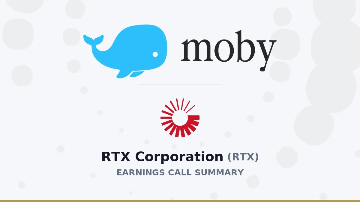 RTX Corporation Q2 2026 Earnings Call Summary