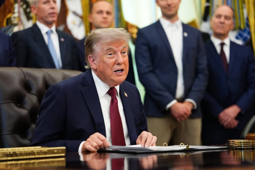 Trump defends DOJ subpoenas of NY Times reporters; Google also was targeted
