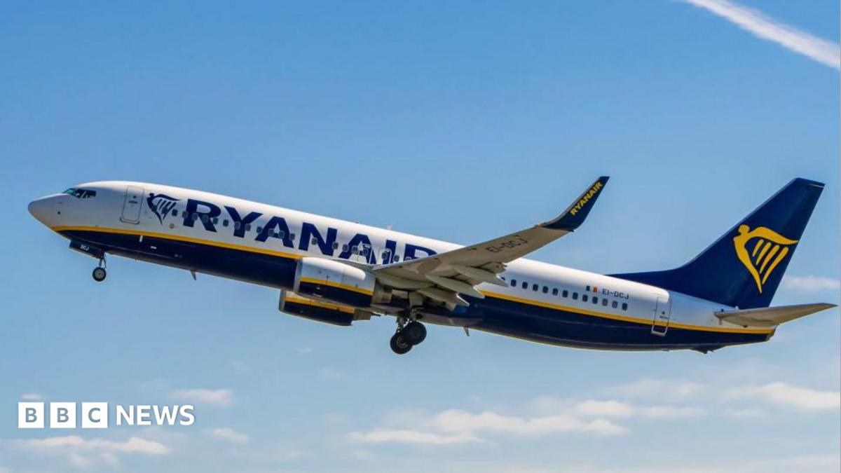 Man nearly sucked out of window mid-air on Ryanair plane, passengers say