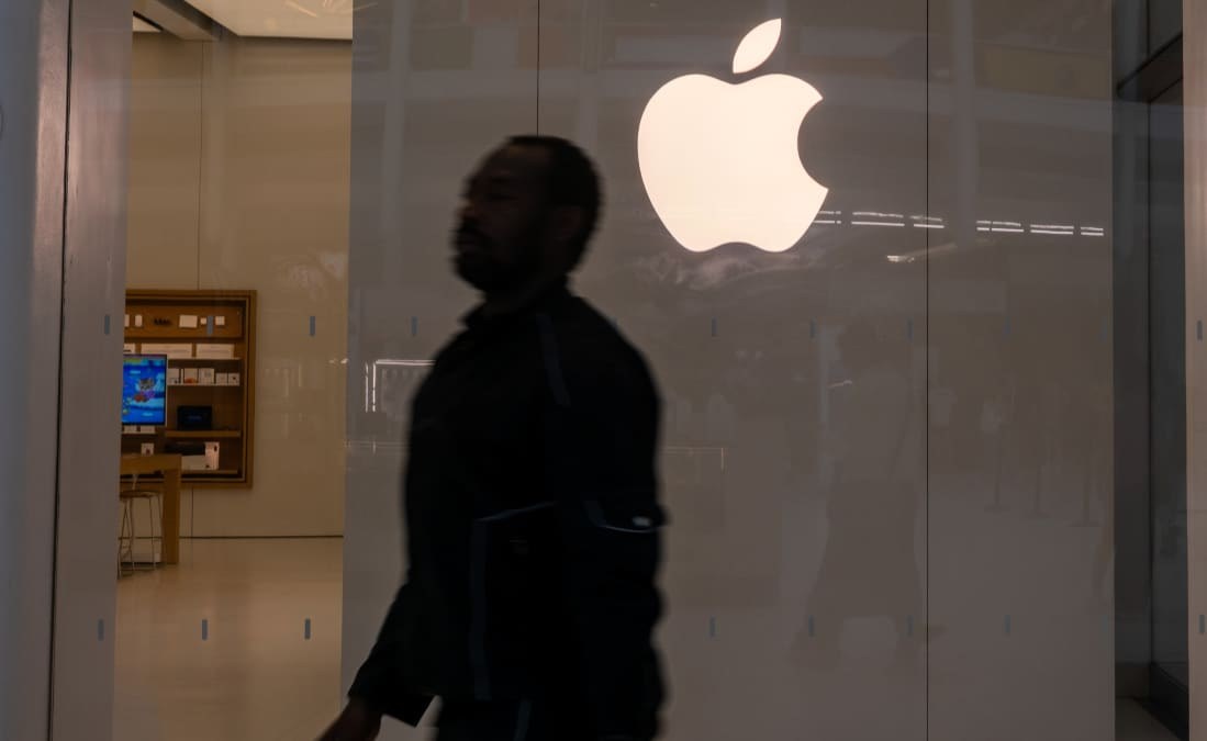 Apple options are doing something unusual into earnings