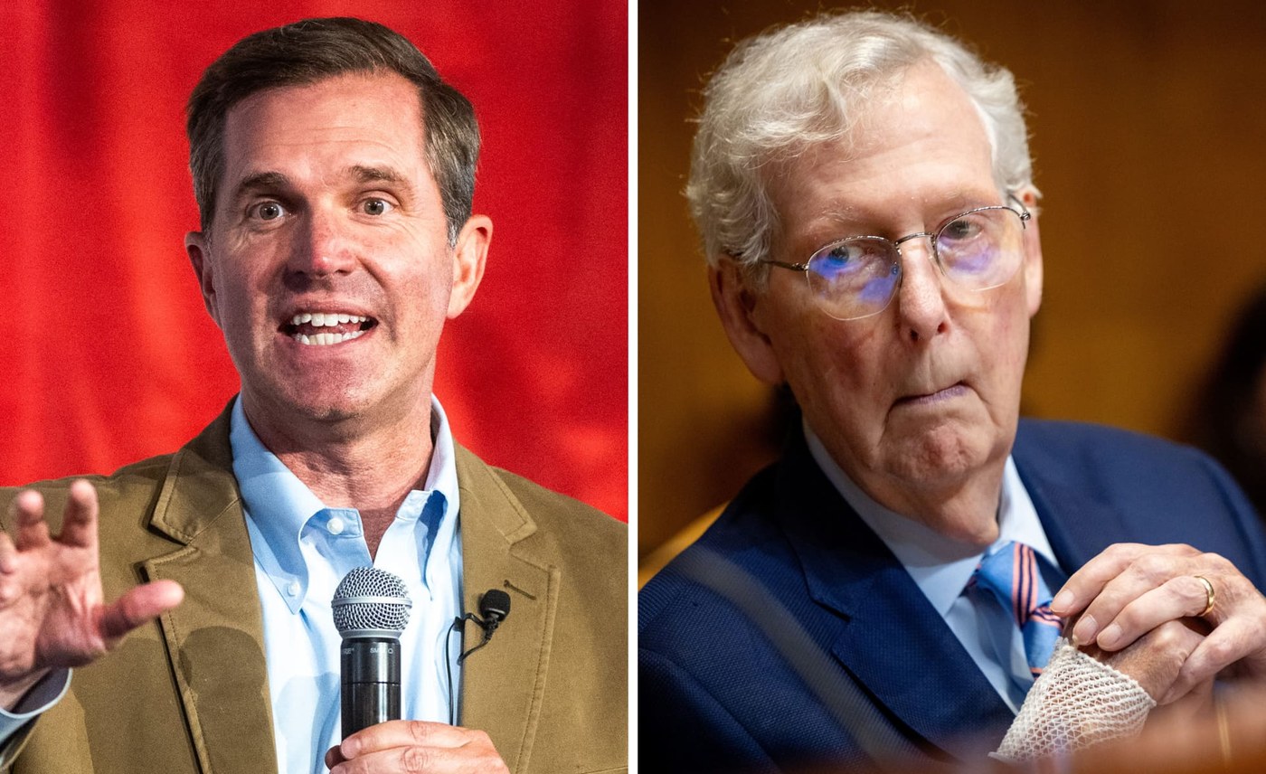 Kentucky Gov. Beshear calls on Mitch McConnell to prove he can serve or resign