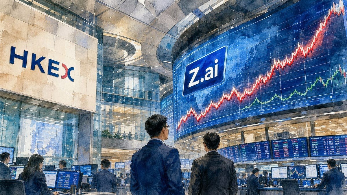 Why is Z.AI stock surging today?