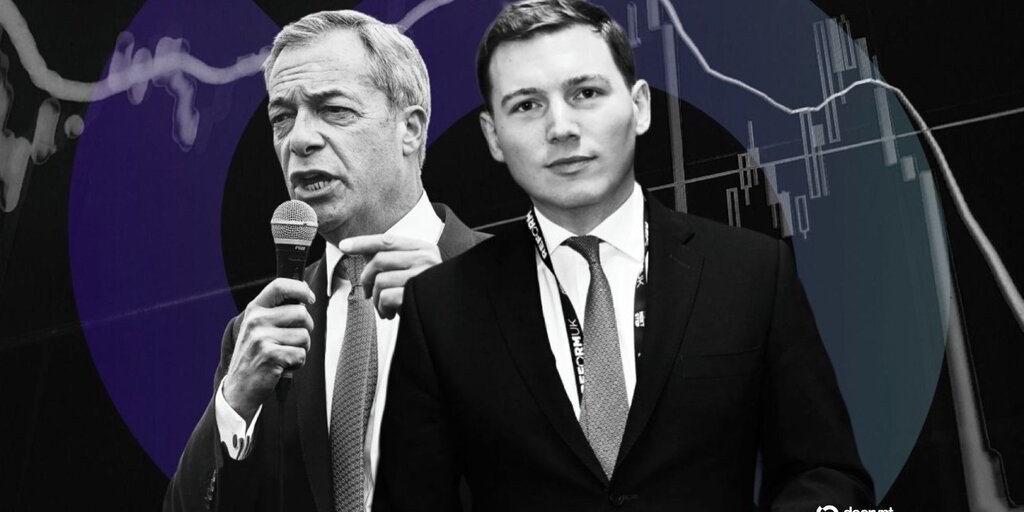 Polymarket Account in Farage Backer's Name Took $9M in Crypto From Unknown Sources: FT
