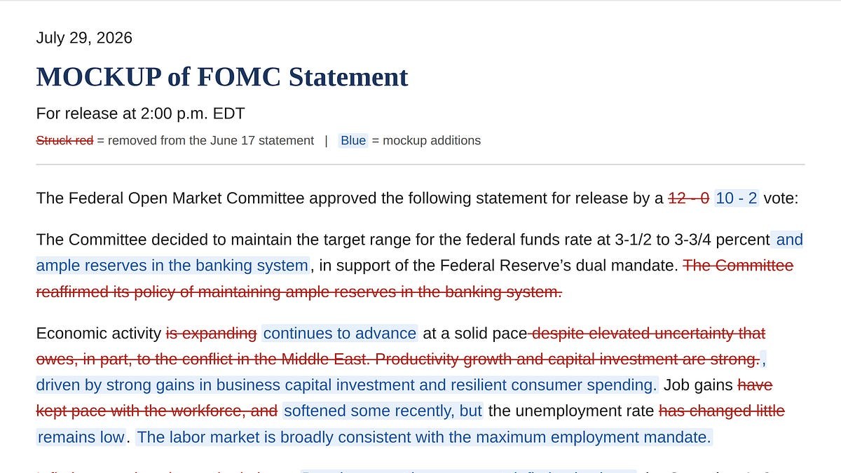 FOMC Meeting Preview: 3 Questions for Chairman Warsh