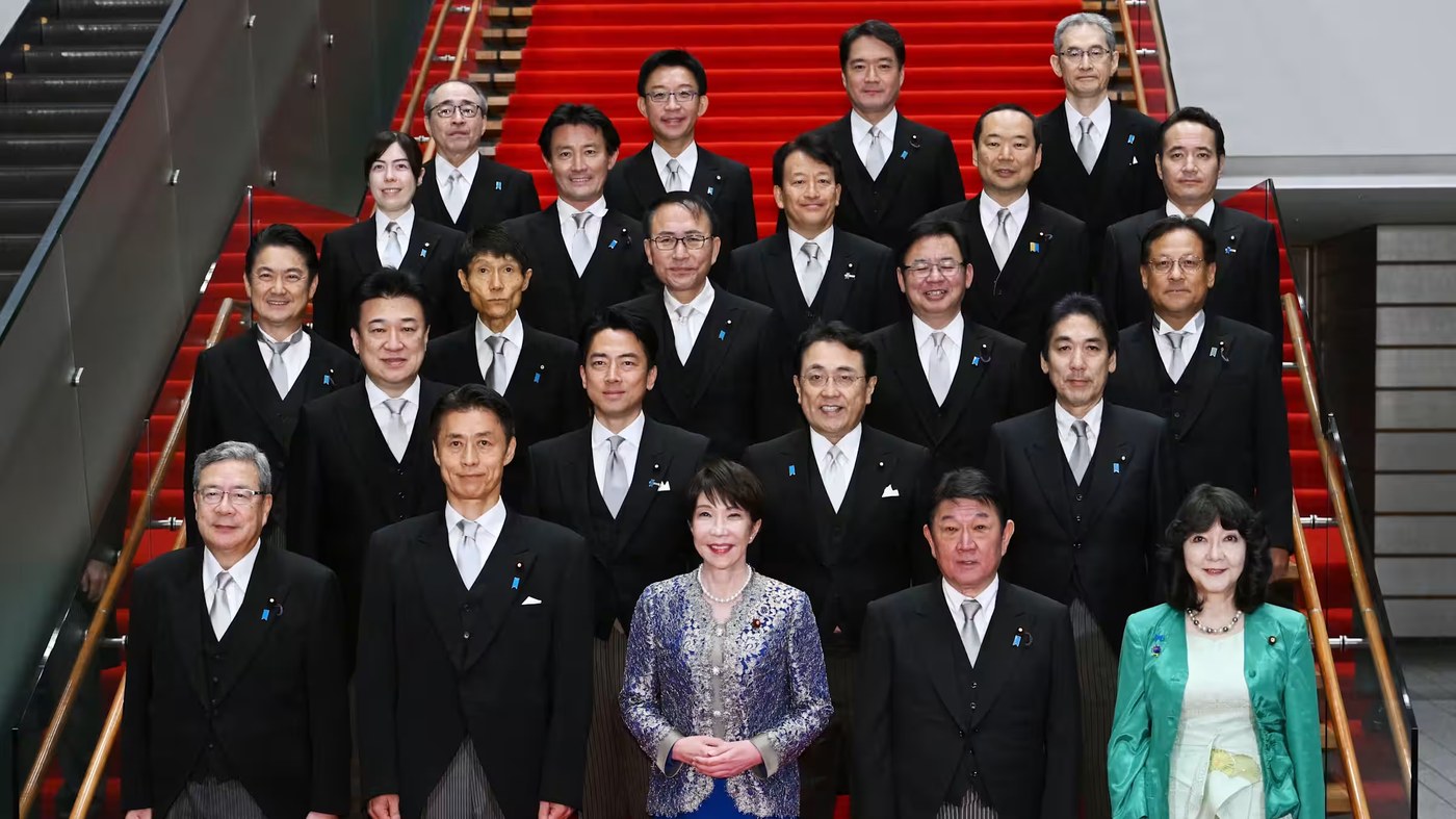 Japan's Takaichi emphasizes continuity in first cabinet reshuffle