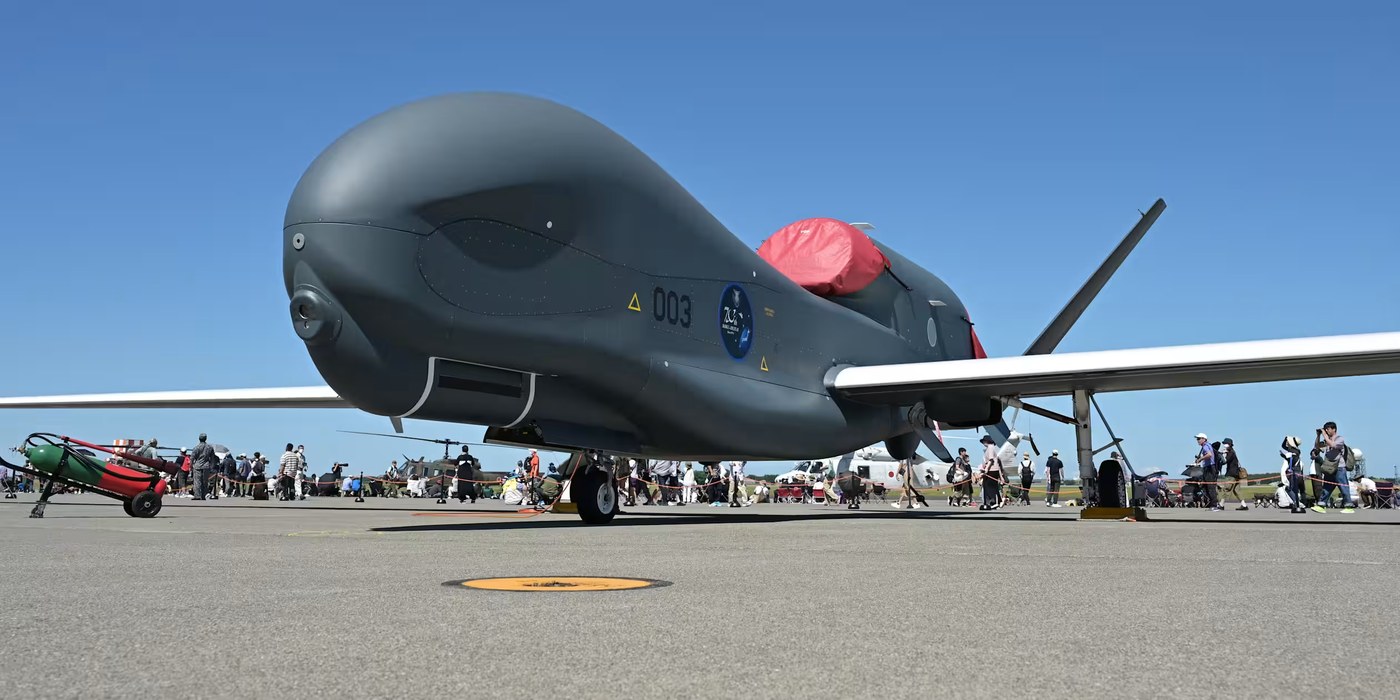 Japan Air Self-Defense Force confirms Global Hawk drone crash