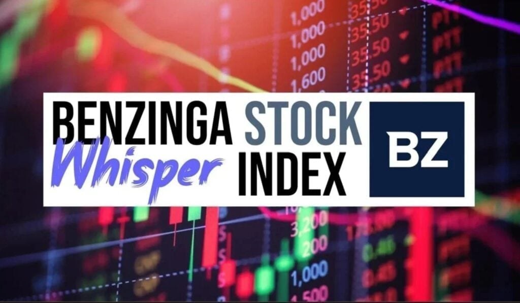 Benzinga's 'Stock Whisper' Index: 5 Stocks Investors Secretly Monitor But Don't Talk About Yet - Benzinga